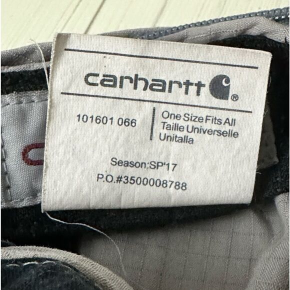 Carhartt Force Baseball Cap Cotton Nylon Elastic Fit. Gray Lightweight - Picture 9 of 9